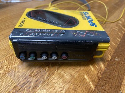 SONY WM-F75 Cassette Player (motor + Radio Work FM/AM Radio