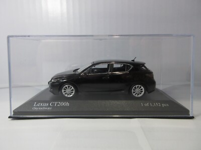 1:43 MINICHAMPS LEXUS CT200h 2011 Black Die Cast Model Car | eBay