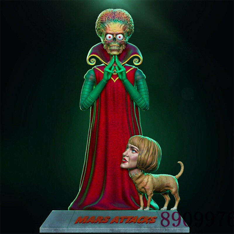 MARS ATTACKS 3D Printing Figure Unpainted Model GK Blank Kit