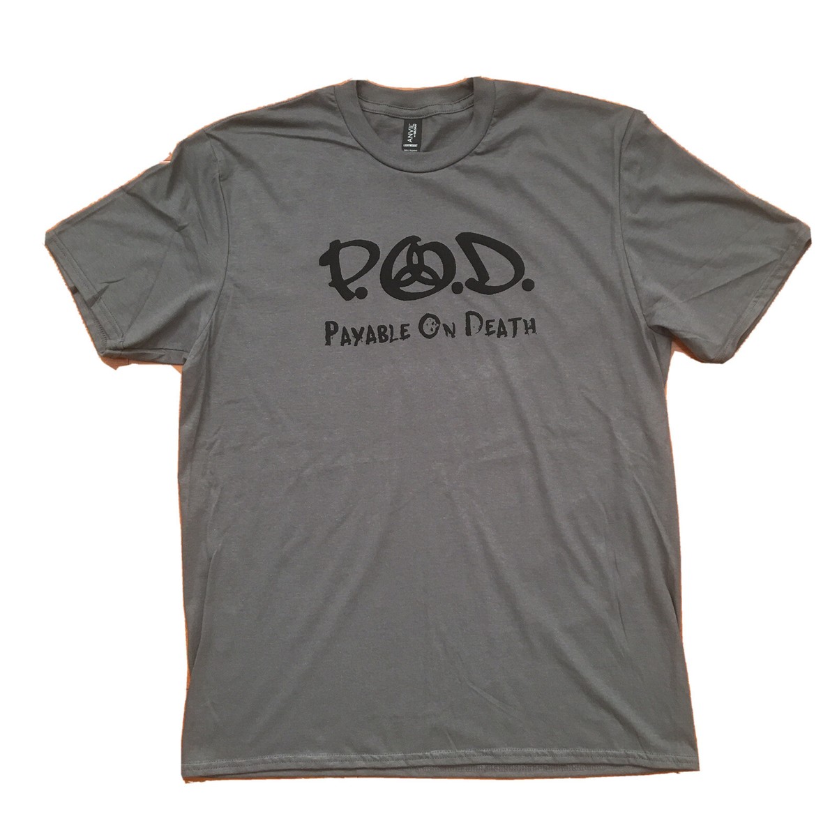 P.O.D. Payable On Death T-Shirt 100% Lightweight Cotton NEW Mens