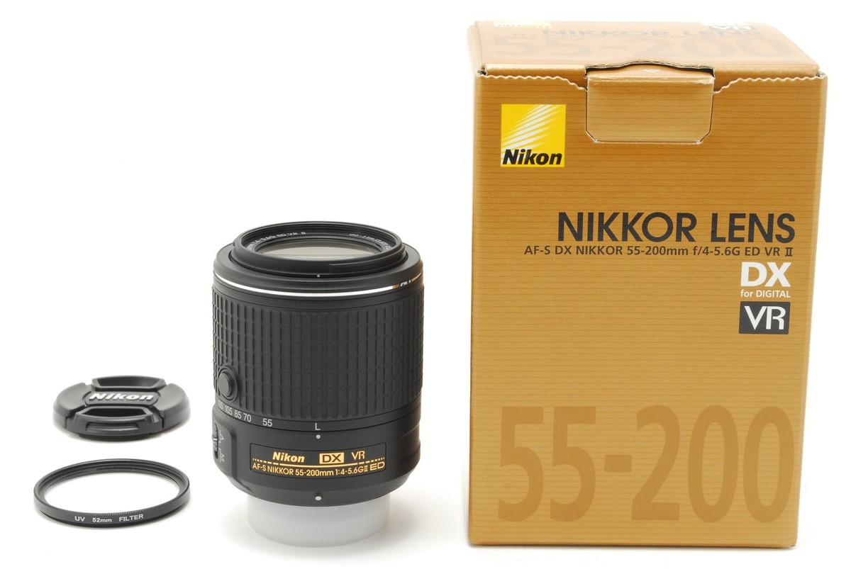 3184 ☆AF-S 55-200☆NIKONニコン☆望遠ズームレンズ Amazon.com