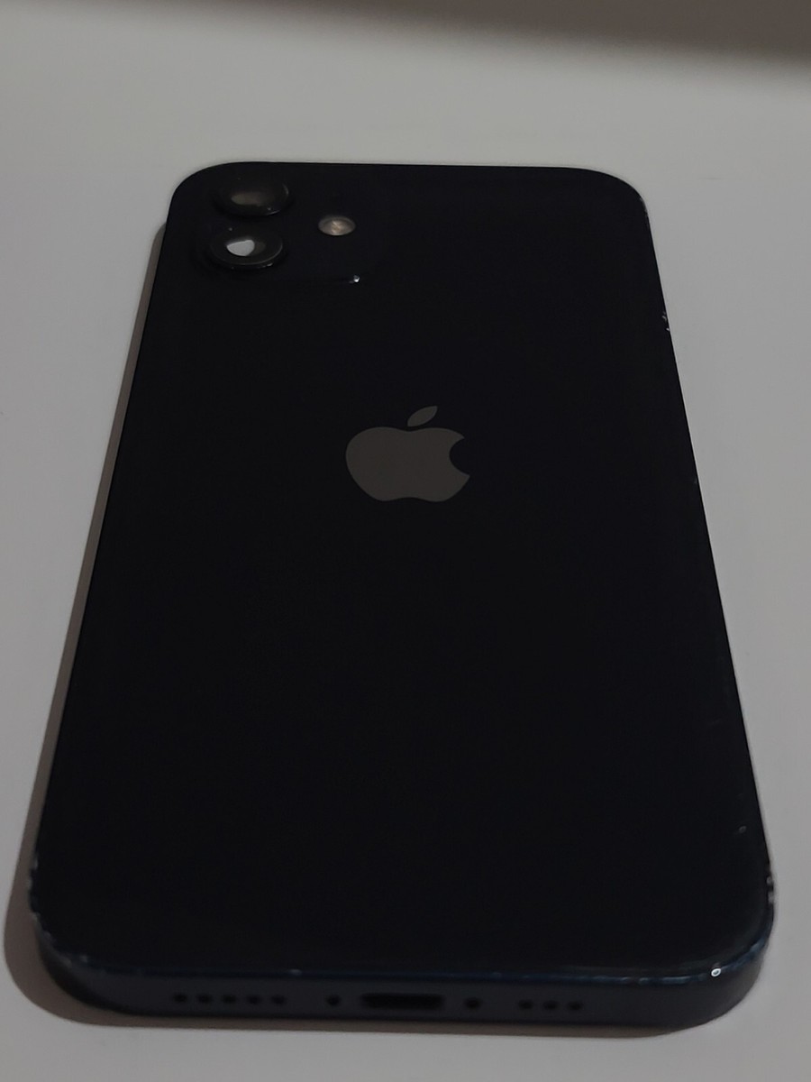 Oem Apple Iphone 12 Original Housing,Black,No RearCamera,Fair Cond