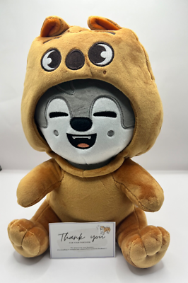 SKZOO PLUSH TEDDYBEAR ウルフチャン トレカ付 NEW] Stray Kids SKZOO