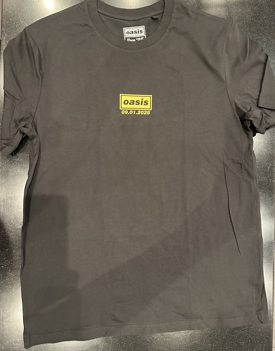 Oasis Live '25 New Jersey Concert Limited Event Shirt XL MetLife