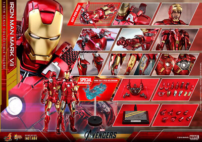 Hot Toys MMS 500 D27 The Avengers Iron Man Mark 7 VII Diecast Tony