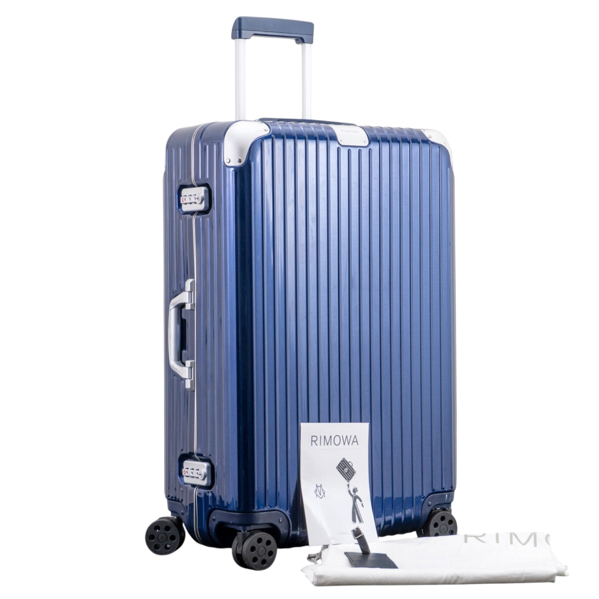 RIMOWA トパーズステルス Check-In L 4輪 84L RIMOWA Hybrid Blue 84L