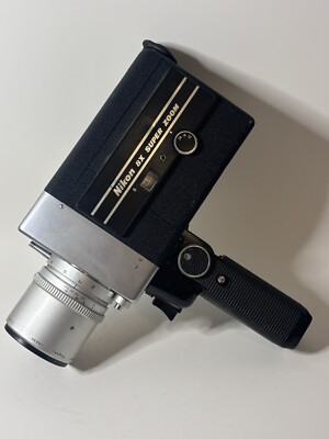 Nikon 8x super zoom super 8 camera Turns On Read | eBay