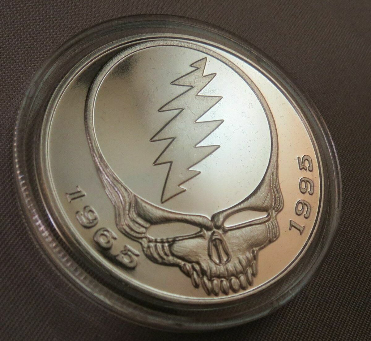 Grateful Dead Fine Silver Coin 純銀 希少 Grateful Dead Fine Silver