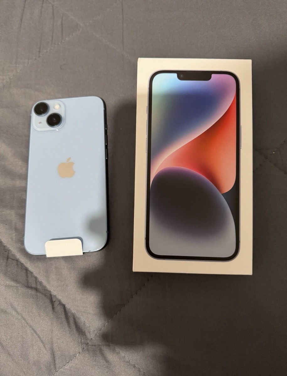 Apple iPhone 14 - 128 GB - Blue (Unlocked) for sale online | eBay