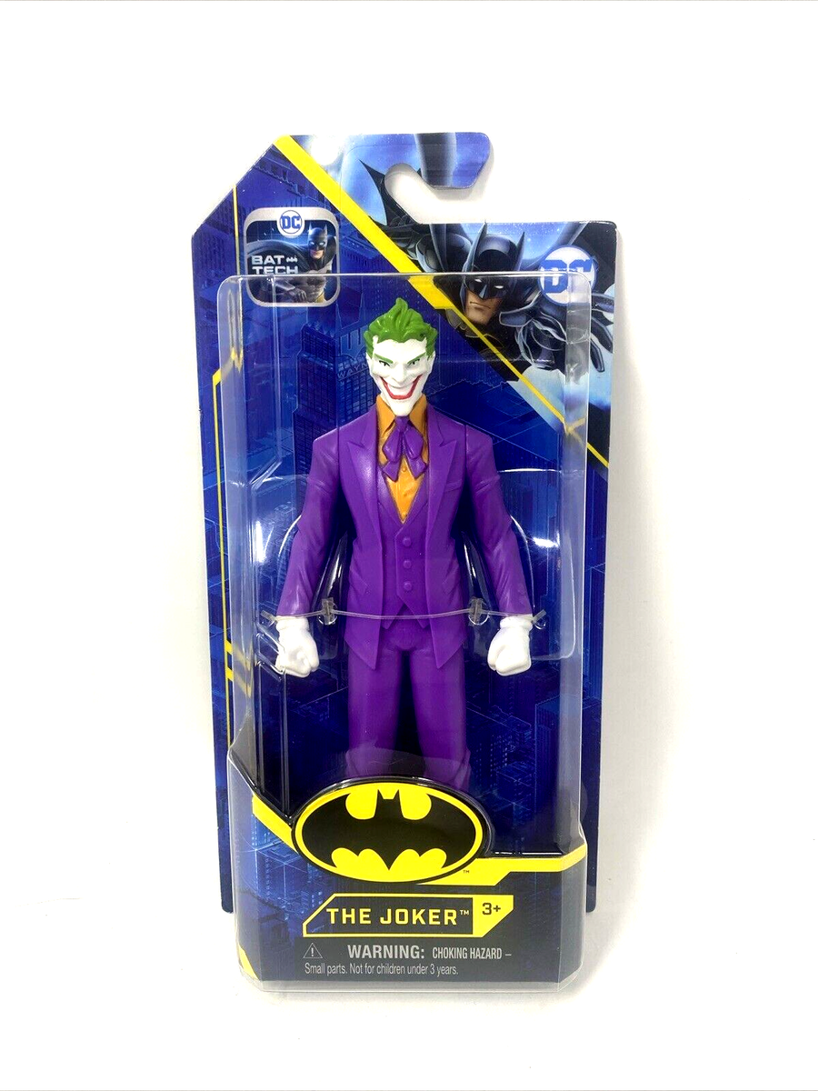 The Joker Action Figure By Spin Master Bat Tech DC Comics New In