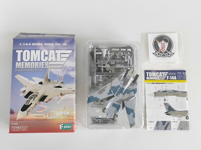 F-toys 1/144 TOMCAT MEMORIES F-14A SECRET #1 TOPGUN with Bonus VF
