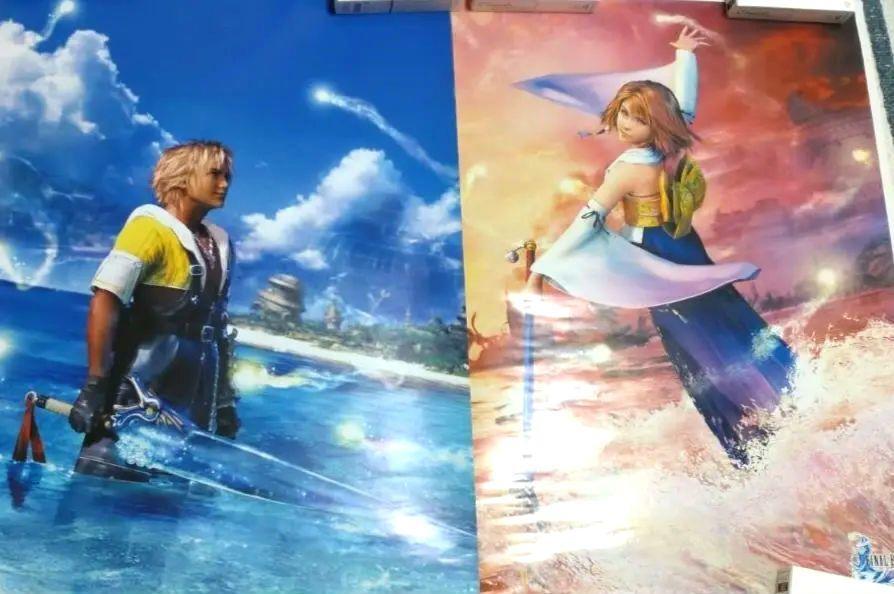 FINAL FANTASY X ポスター 2枚セット Final Fantasy X Custom Wall