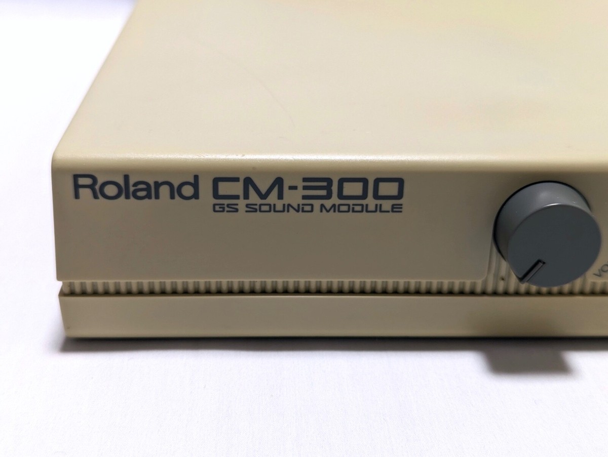 DTM・DAW Roland DM-300APL CM-300 GS SOUND MODULE Roland DM-300APL