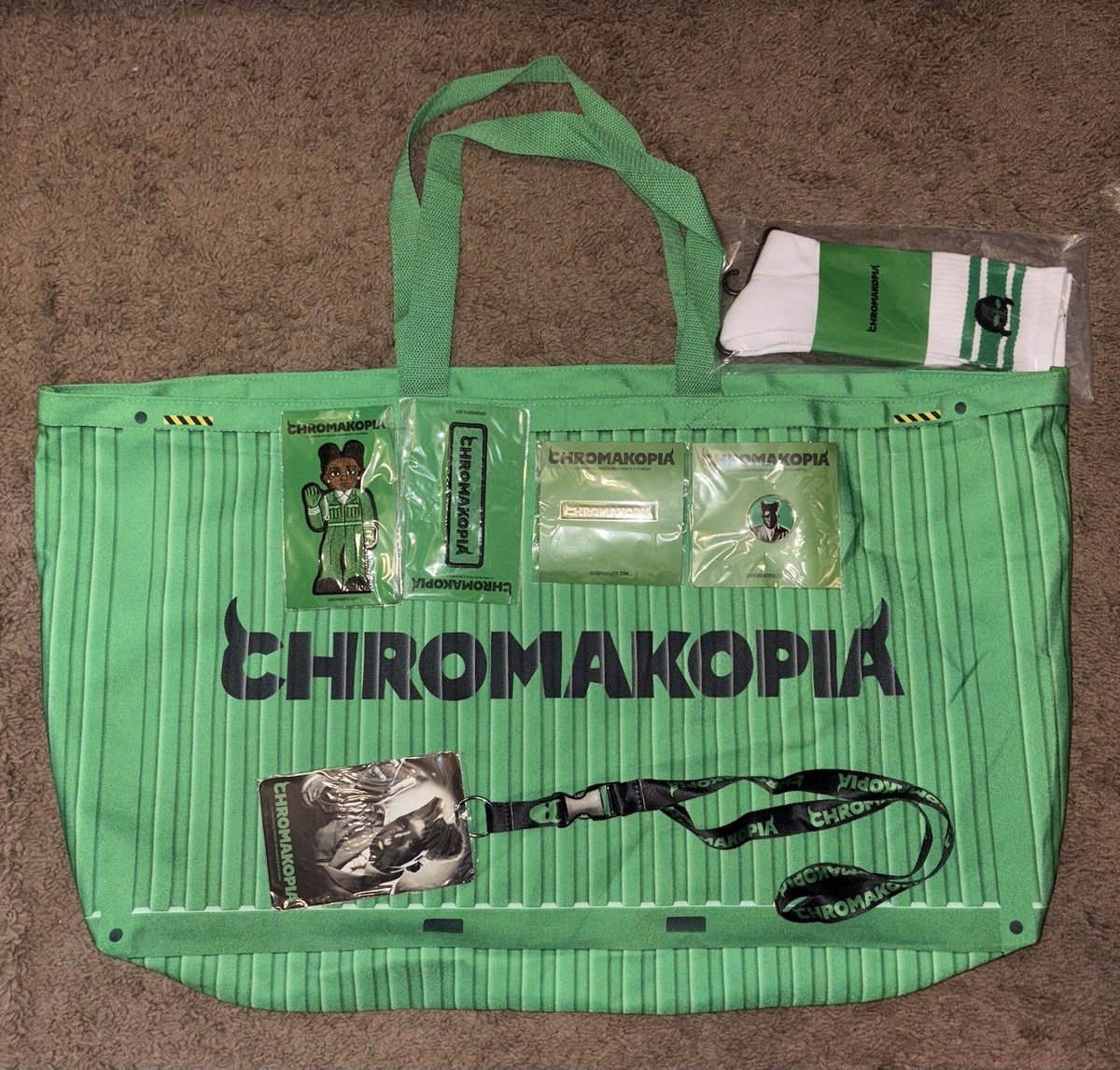 Tyler the Creator VIP Package Merch Chromakopia Tour 2025 Boston