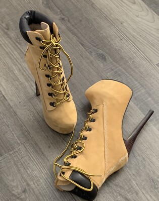 Zigi Girl Z-Jo Tan Nubuck Size 7 Construction Style Zjo 6