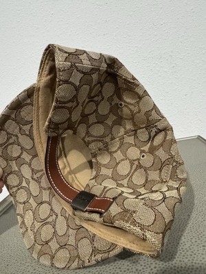 Coach Limited Edition Men's Cap Brown Adjustable Size Authentic