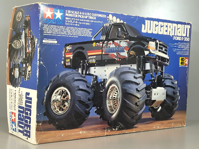 New Tamiya R/C 1/10 Juggernaut Ford F-350 Monster Pickup Truck
