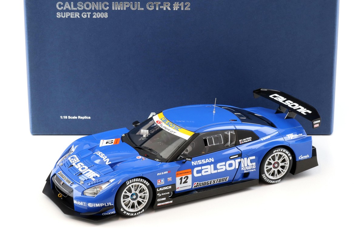 オートアート Nissan Calsonic GT-R R12 1/18 1:18 AUTOart Nissan