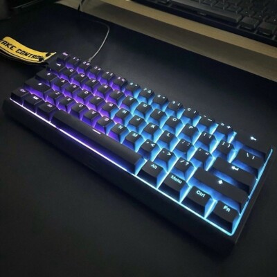 Wooting 60HE+ 60% RGB Analog Input Gaming Keyboard Black WK3-US2