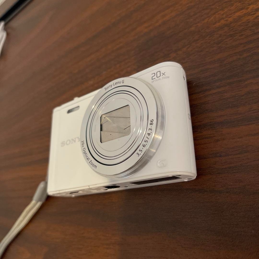 Sony Digital Camera Cyber-shot WX350 20x Optical White DSC-WX350-W