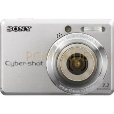 Sony Cyber-shot DSC-S730 7.2MP Digital Camera - Silver for sale