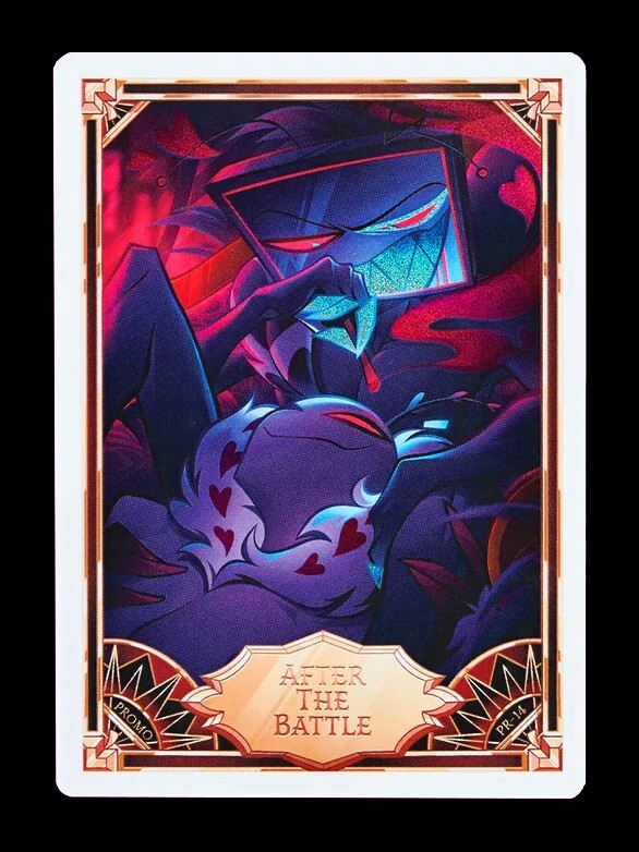 ハズビンホテル ヴォックス プロモカード vox vees Hazbin Hotel