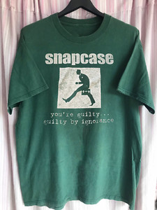 Snapcase lookinglasself Tシャツ XLサイズ グレー Snapcase