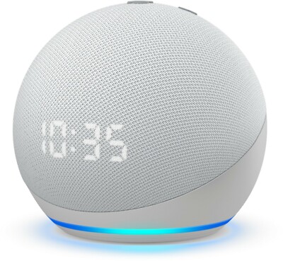 2 Pack] Echo Dot (4th Gen) Smart speaker with clock and Alexa