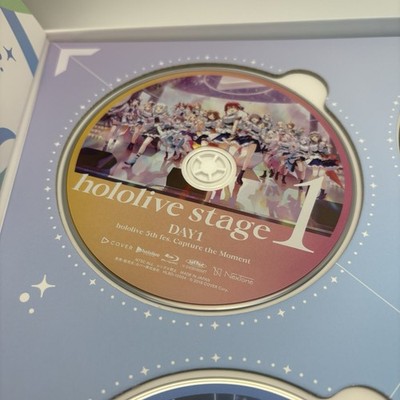 Hololive 5th fes. Capture the Moment Blu-ray 5 Disc Japan Limited