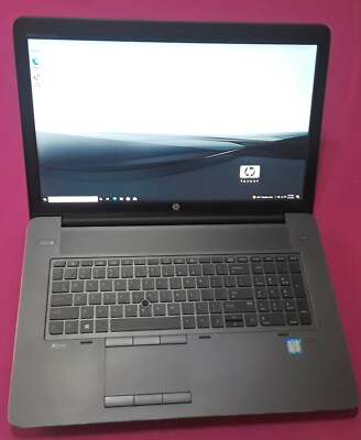 HP ZBook 17 G3 laptop I5-6440HQ 2.6-3.5Ghz 8GB ram 500GB SSD