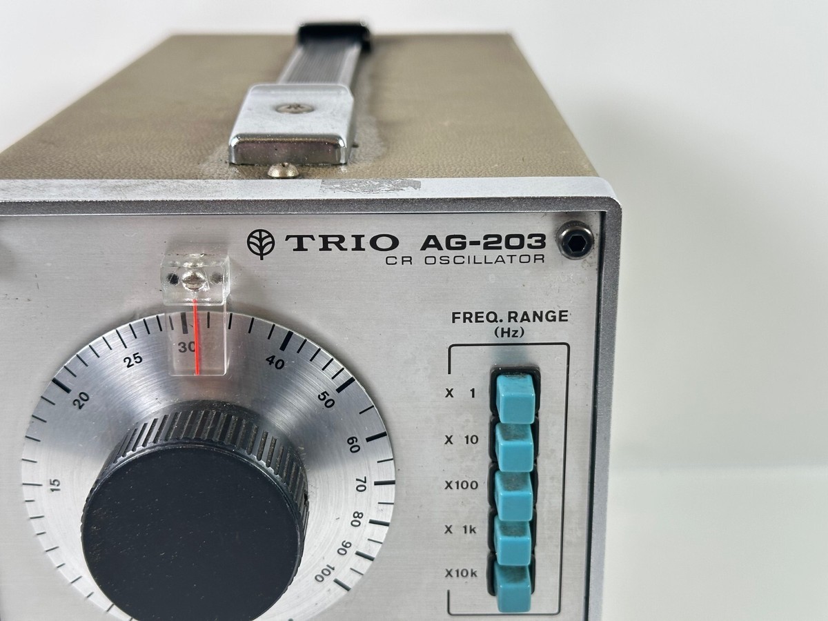 TRIO AG-203 1MHz Oscillator | eBay