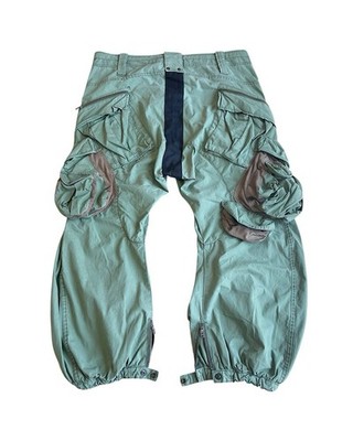 L.G.B. Le Grand Bleu Safari Cargo 3D Multi-Pocket Sarrouel Pants