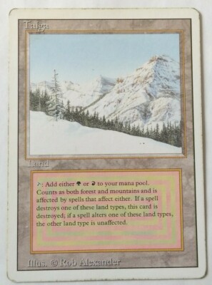 MTG Taiga 【IE】鑑定 Taiga - Collectors' Edition