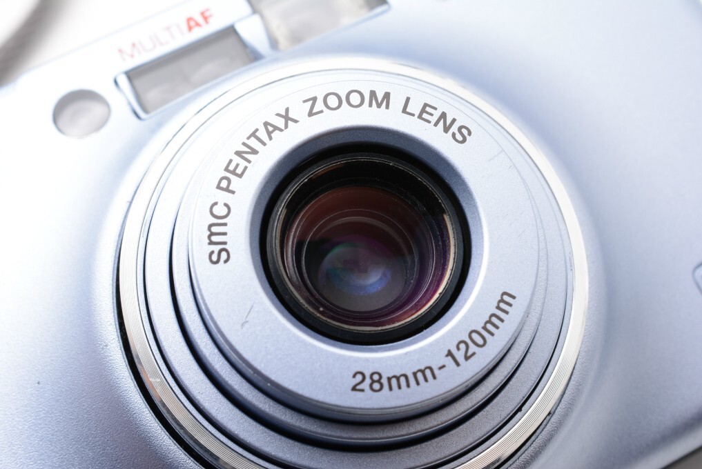 Mint+] Pentax ESPIO 120SW II Blue Point & Shoot 35mm Film Camera