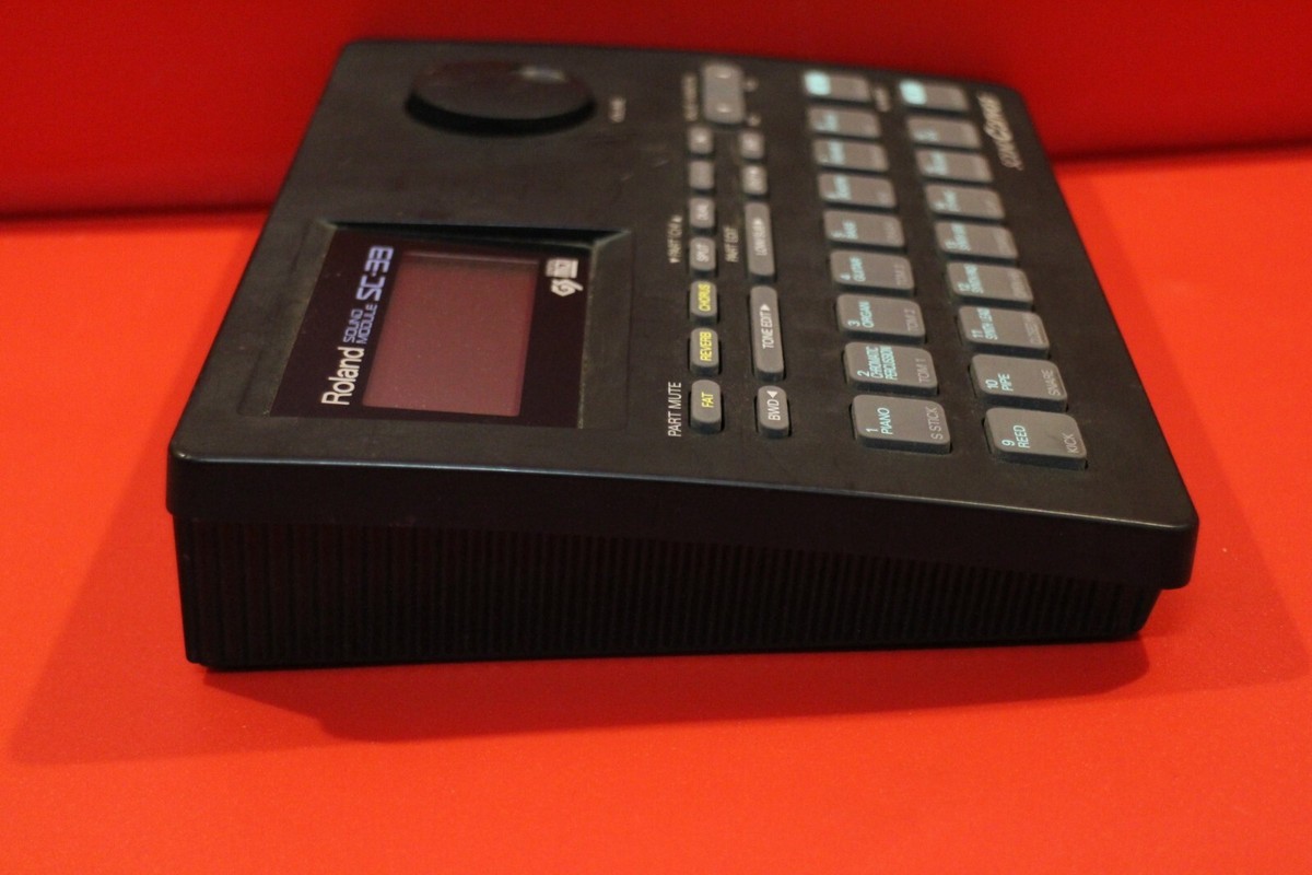USED Roland SC-33 sc33 Sound Canvas Module Synth MIDI Interface