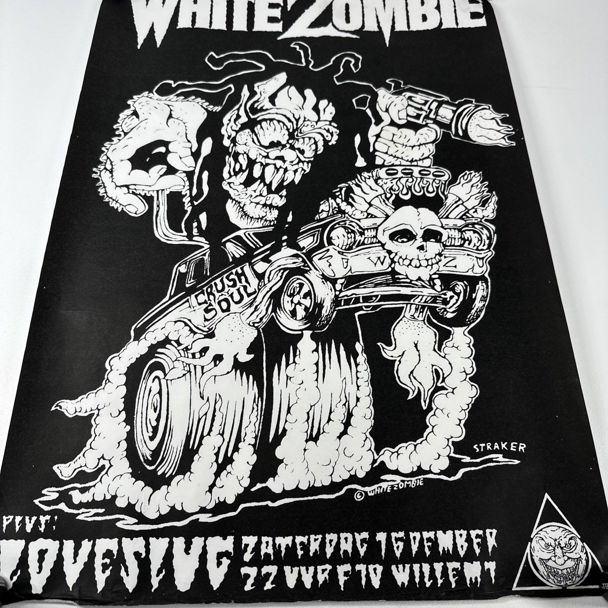 WHITE ZOMBIE & THE RAMONES ポスター WHITE ZOMBIE & THE RAMONES