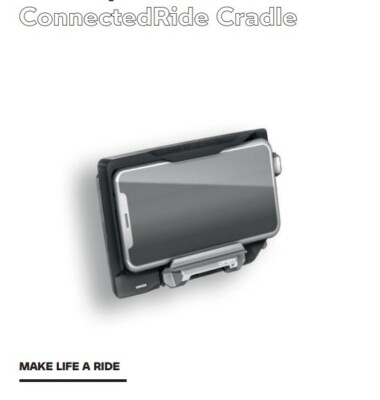 BMW Motorrad Genuine Connected Ride Cradle Smartphone Holder