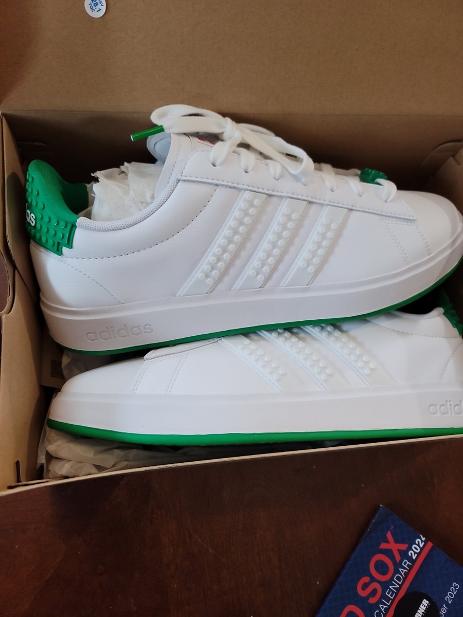 Size 11 - adidas Grand Court 2.0 x LEGO White Green 2022 | eBay