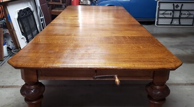 Samuel Hawkins/Joseph Fitter 1880 Victorian Crank 3 Leaf Dining