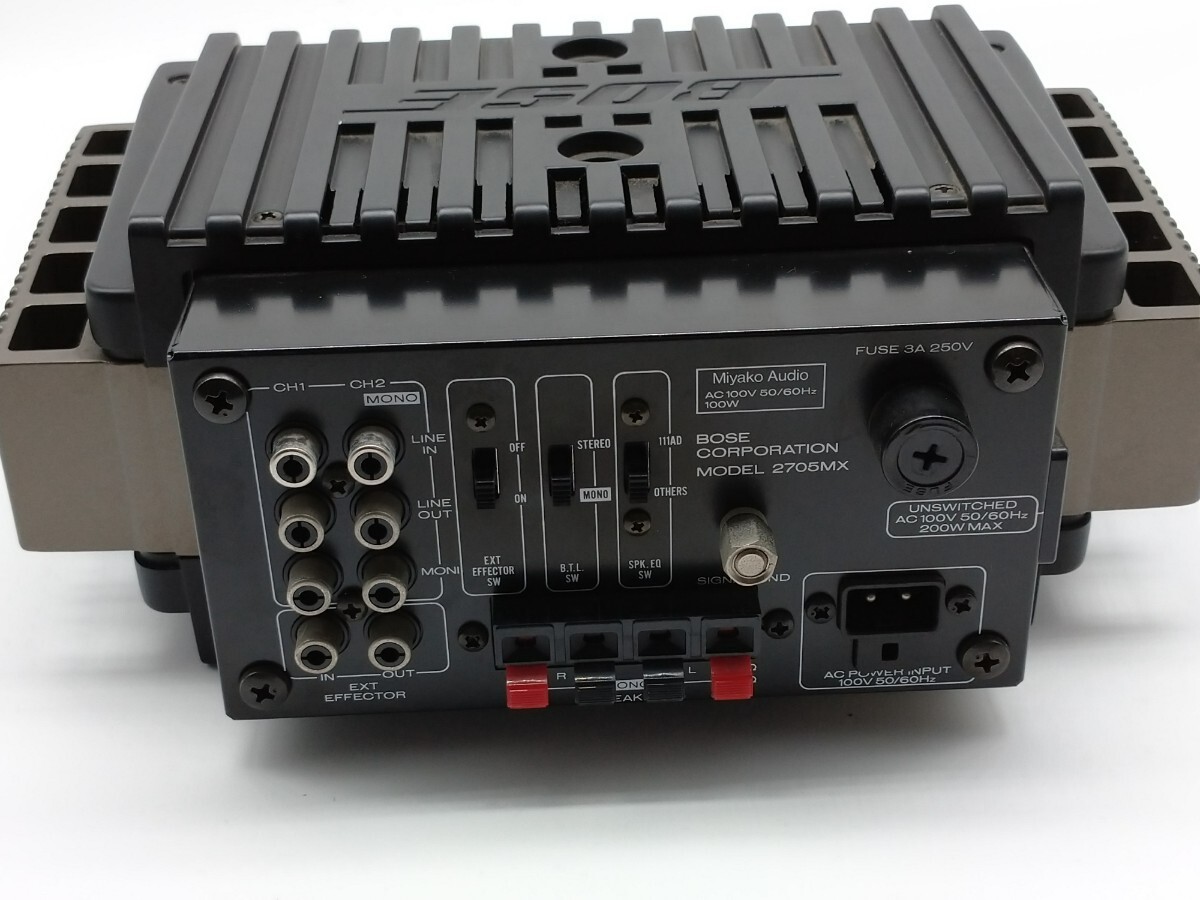 希少 BOSE 2705MX パワーミキシングアンプ 動作品 美品 希少 BOSE