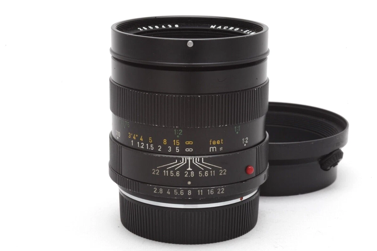 Leica MACRO-ELMARIT-R 60mm Focal f/2.8 Camera Lenses for sale - eBay
