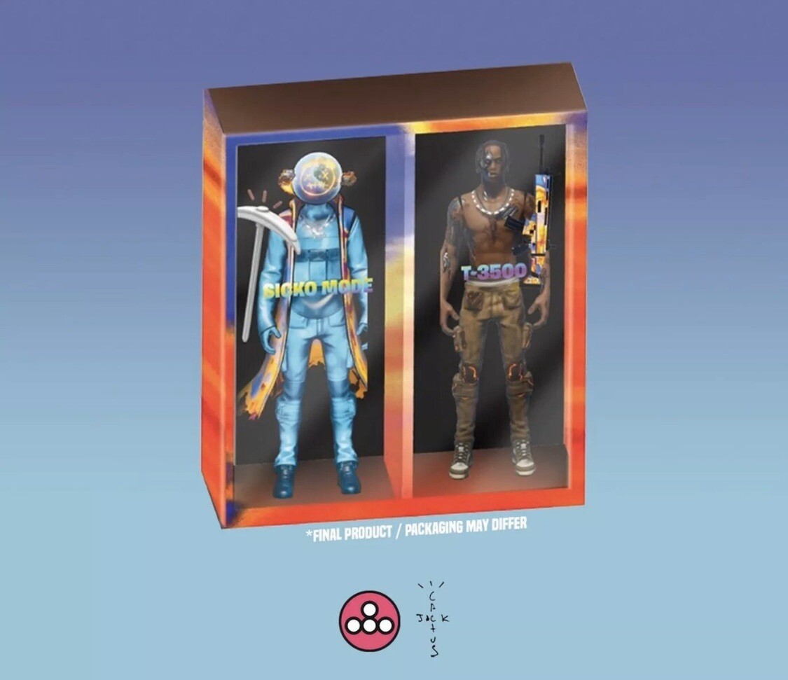 travis scott Fortnite フィギュア Travis Scott x Fortnite action
