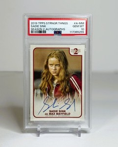 セイディーシンク ストレンジャーシングス マックス SWAU直筆サイン