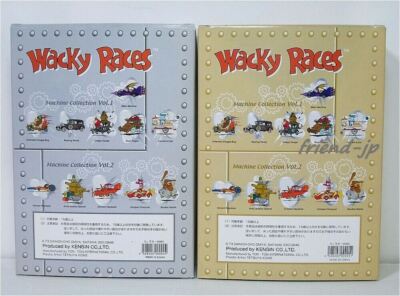 KENSIN Wacky Races Machine Collection Box Vol.1 & 2 Complete 11