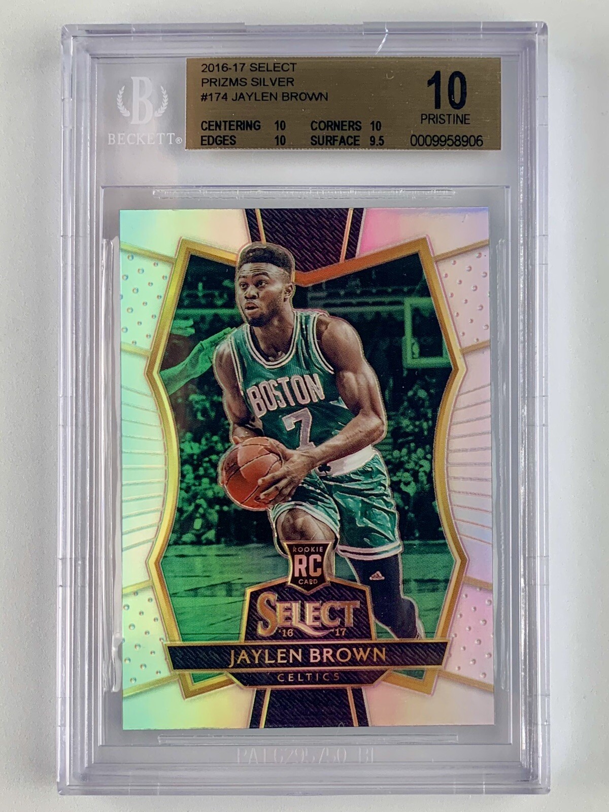 Jaylen Brown 2016 Select #174 Premier Level Silver Price Guide