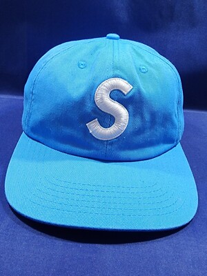Supreme S Logo Hat Blue Adjustable Strapback Cap | eBay