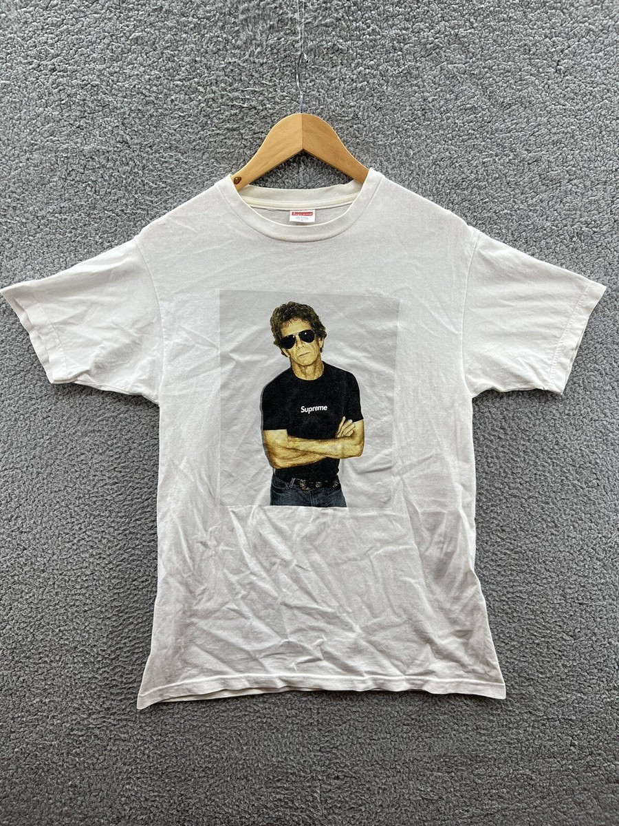 Supreme Lou Reed SS09 Photo Tee White T-Shirt Men's Size Medium | eBay