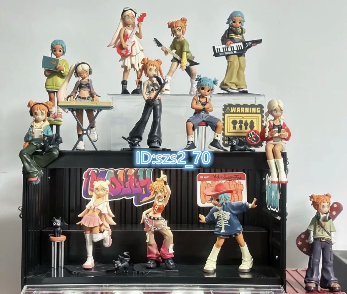 12pcs Authentic POP MART Peach Riot Rise Up Series Mini Figure