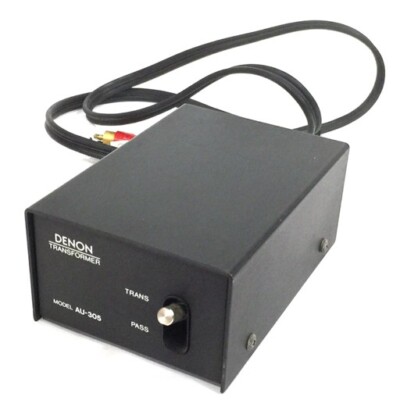 デノンMC カートリッジ(DL- 103等)用昇圧トランス AU- 305 デノンMC