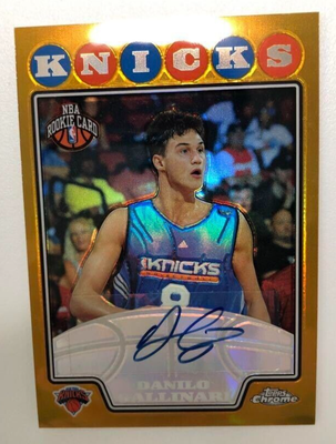 NBA topps chrome ダニロガリナリ RC auto 2/5 NBA topps chrome